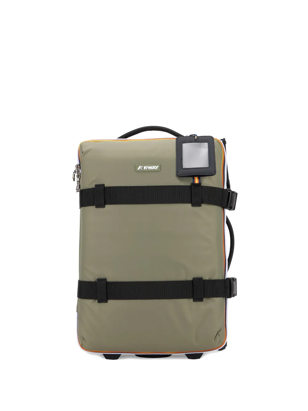 K-Way logo-patch buckle-strap luggage & holdalls - Grün