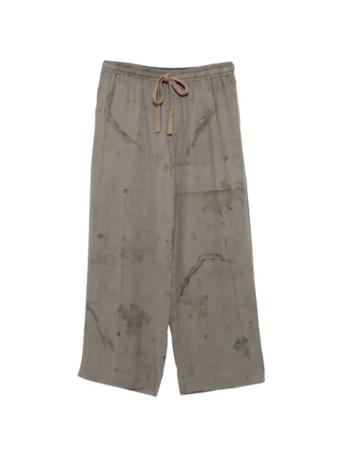 Ziggy Chen printed trousers