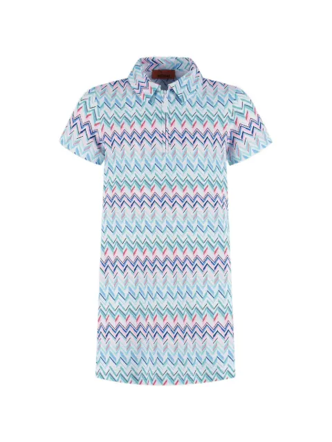 Missoni Kids zigzag-print dress