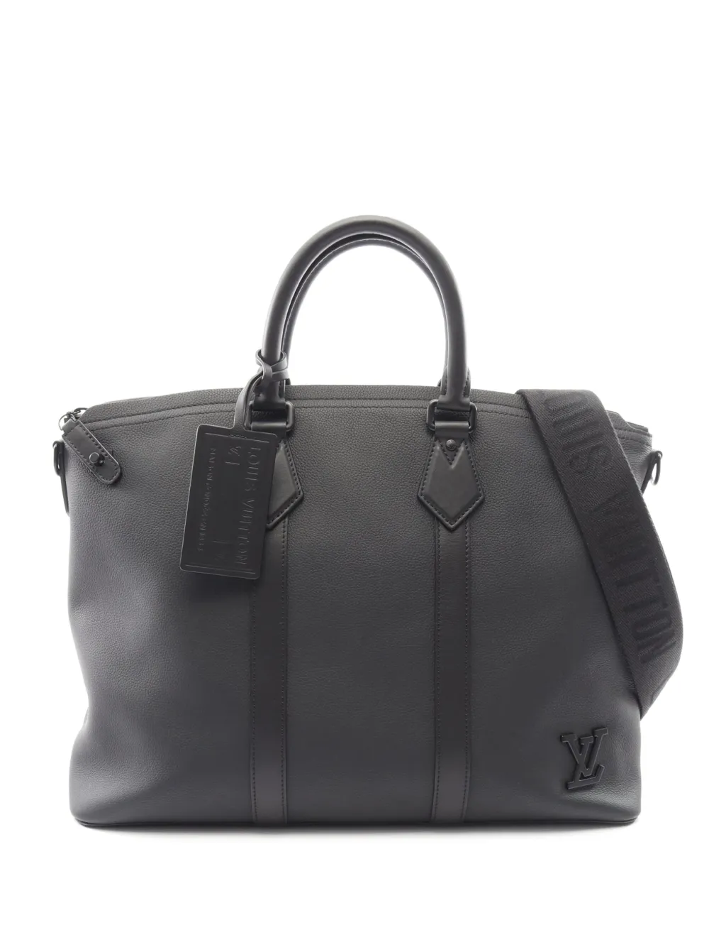 Louis Vuitton Pre-Owned 2021-2026 Aerogram Lock It satchel - Nero