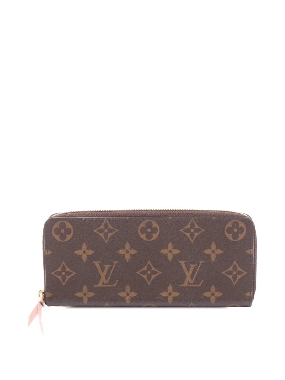 Louis Vuitton Pre-Owned 2010-2026 Monogram Clemence Wallet long wallets - Marrone