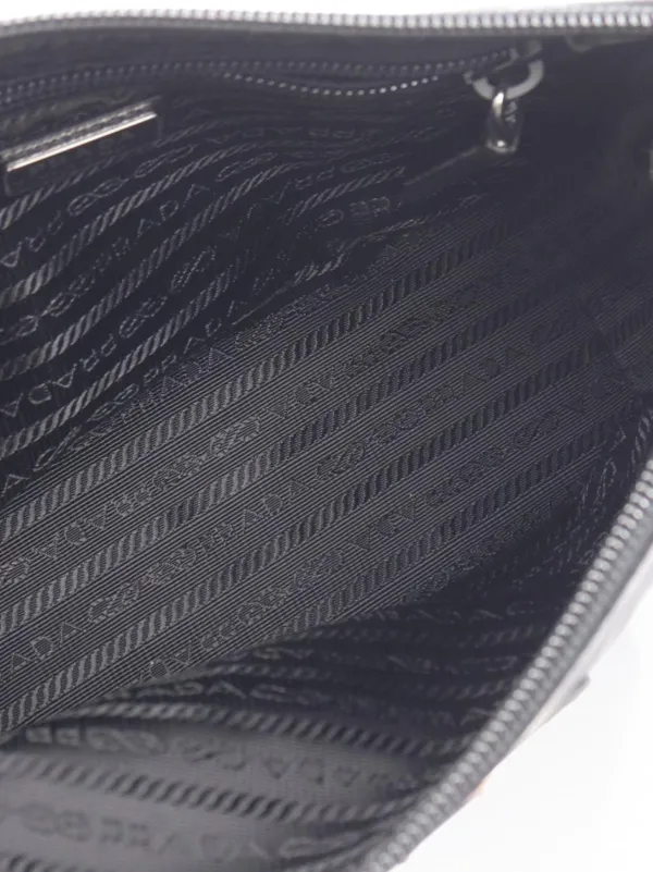 Prada Pre-Owned 2013-2026 テスート クラッチバッグ | ブラック