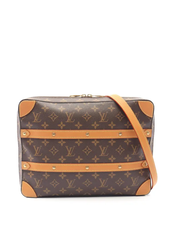 Louis Vuitton Pre-owned 2019 Monogram Soft Trunk Messenger MM Crossbody Bag in Brown