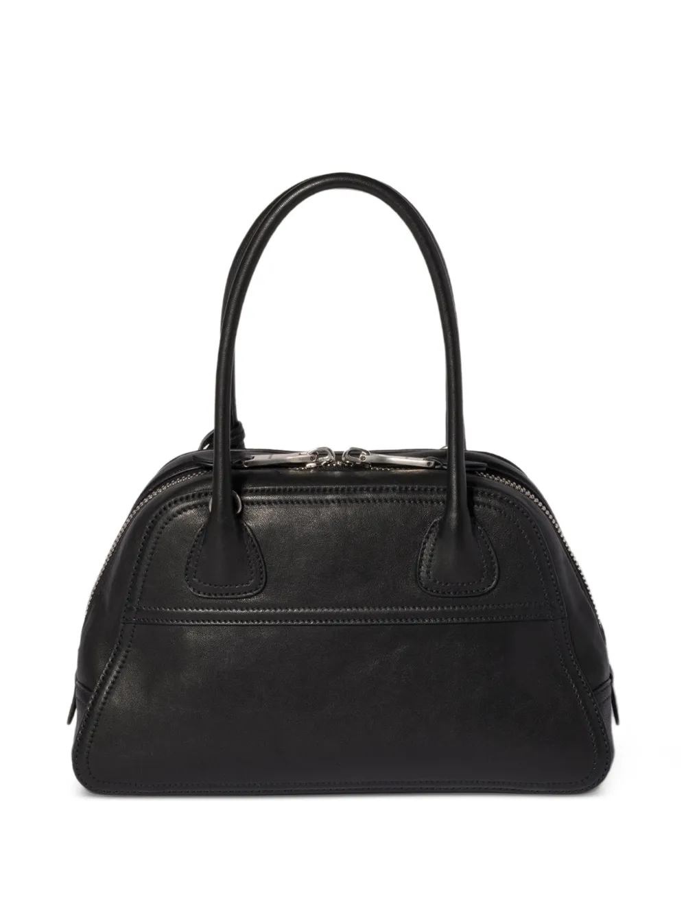 Miu Vivant nappa-leren tas Zwart