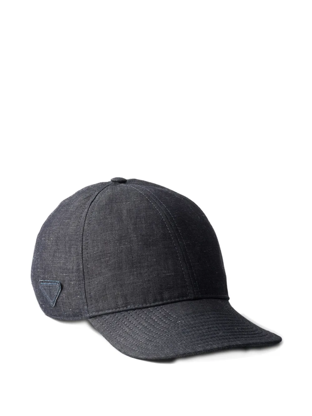 Prada denim baseball cap - Blu
