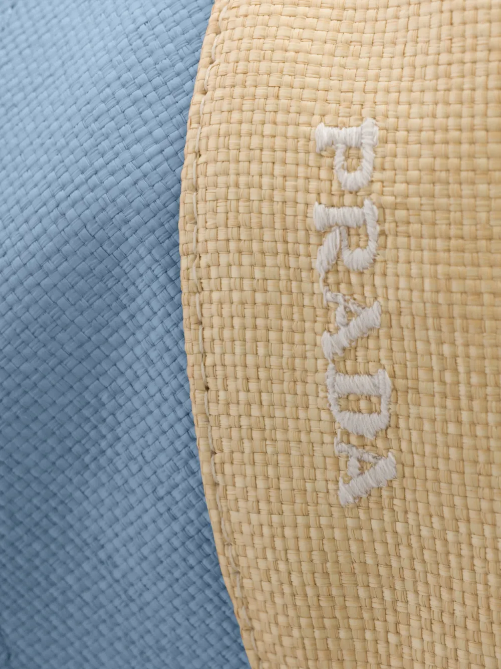 Prada Canvas hoed Beige