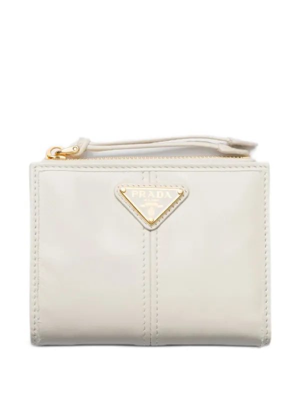 Prada レザー 財布 S | ニュートラル | FARFETCH JP