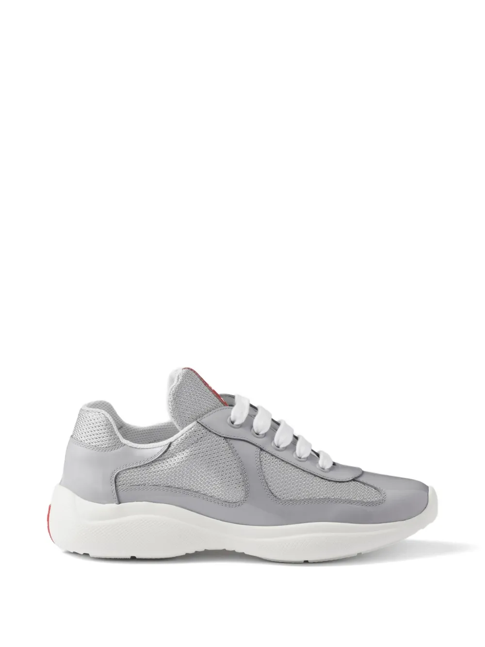 Prada Prada America's Cup biker fabric sneakers - Grey