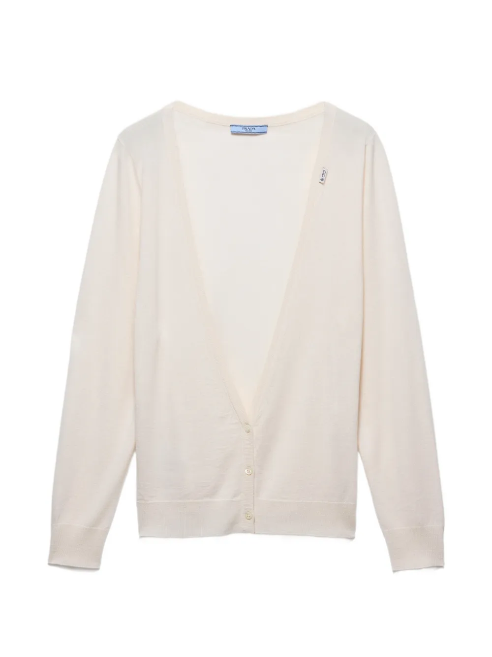 Prada cashmere cardigan - White