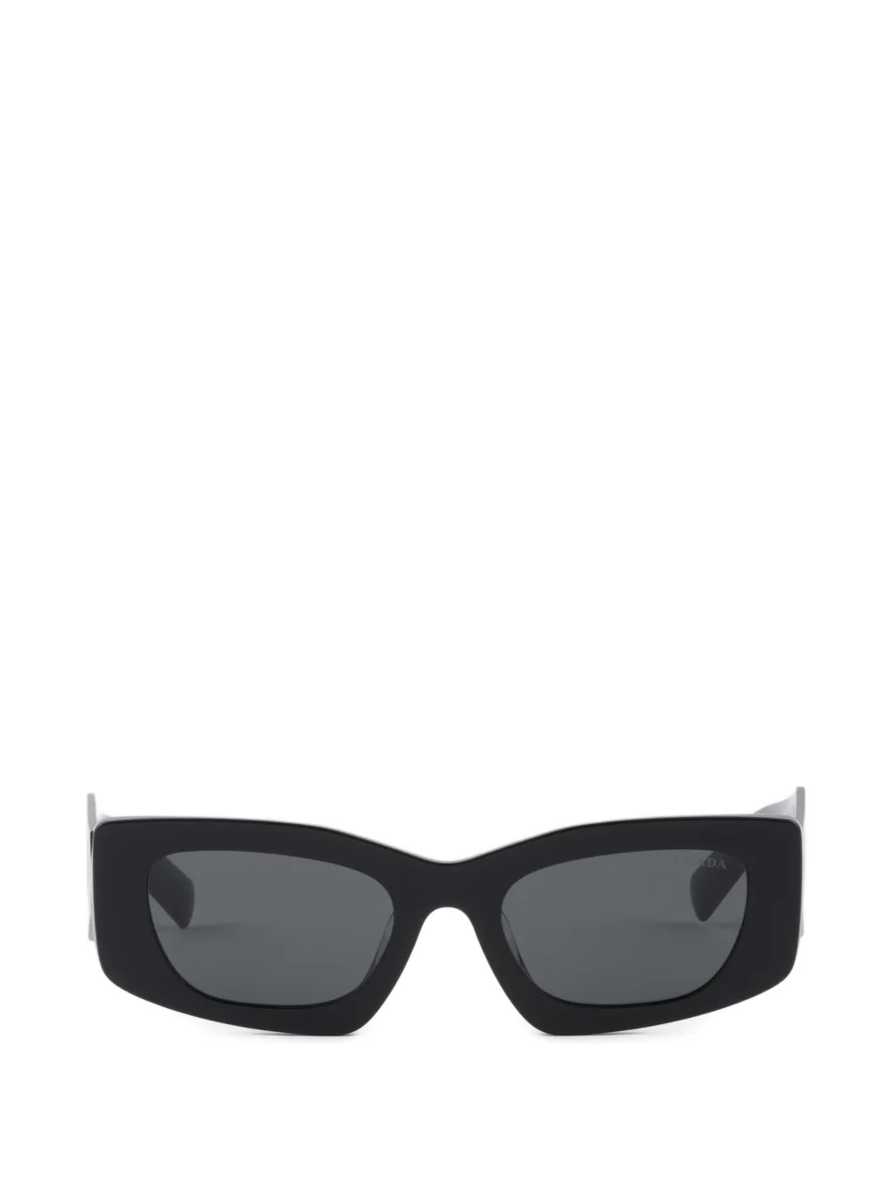 Prada Eyewear Sunglasses with triangle logo - Nero