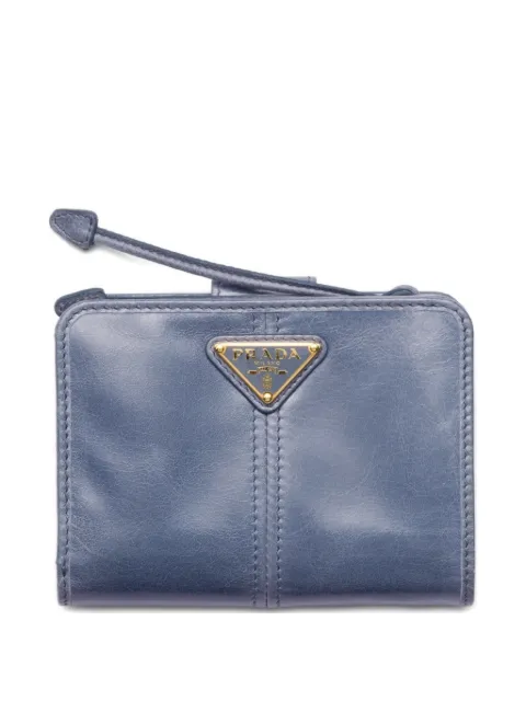 Prada small leather wallet