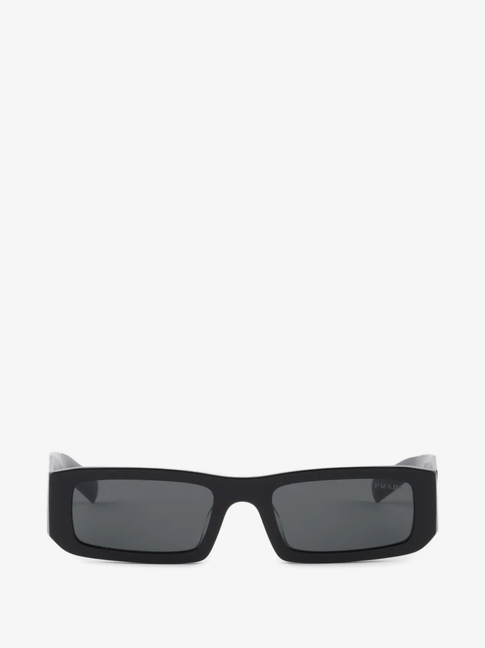 Prada Eyewear Óculos de sol com logo triangular | Preto | Image 1