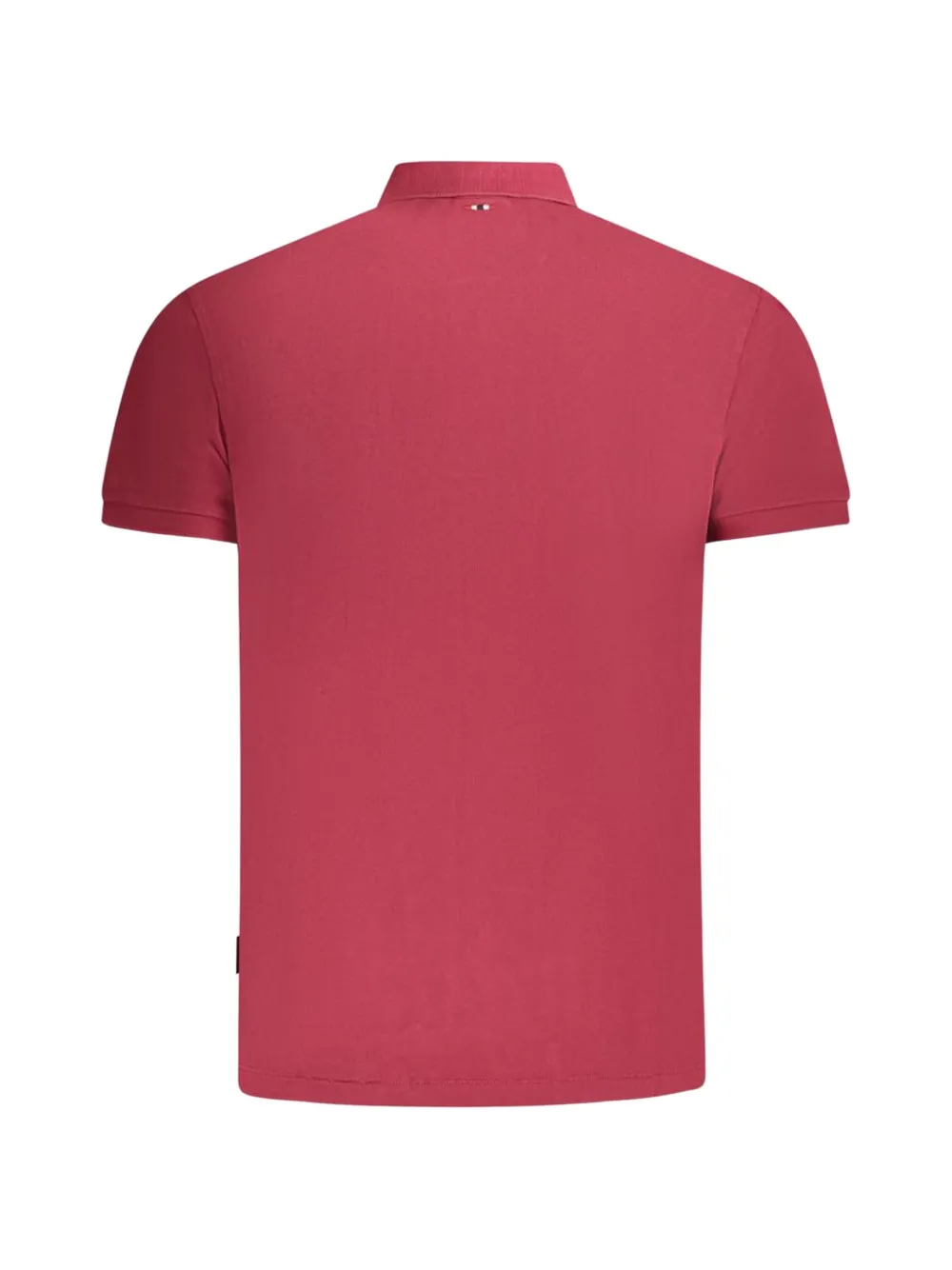Napapijri Katoenen poloshirt met korte mouwen Rood
