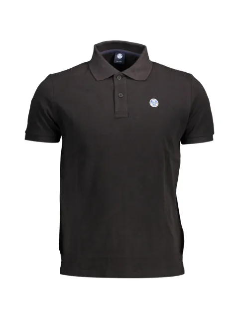 North Sails logo-patch polo shirt