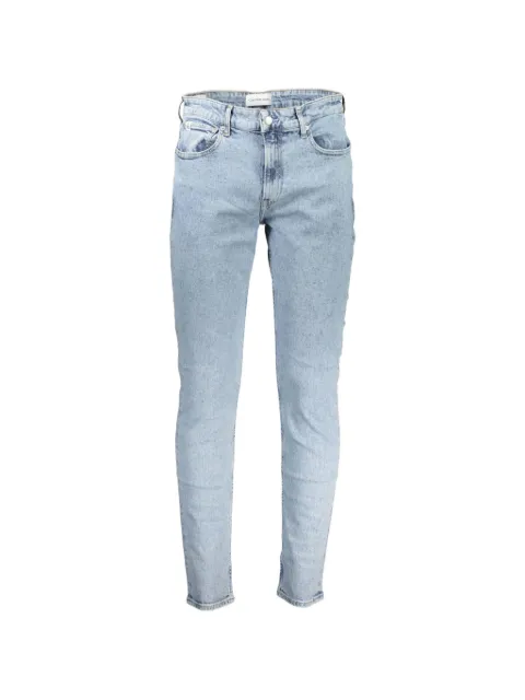 Calvin Klein slim-fit light-wash jeans