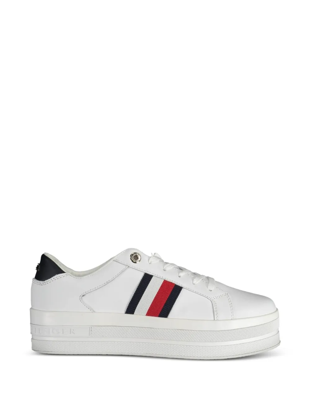 Tommy Hilfiger logo-detail sneakers Wit