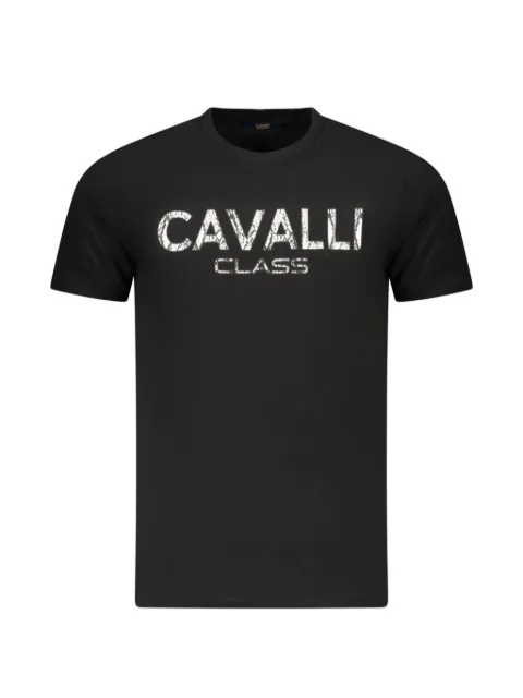 Cavalli Class logo-print T-shirt