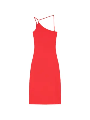 zara red dress one shoulder 510 tall Model is wearing a US size 4 ABOUT THE BRAND Launched in the late 1980s by American designers Mark Badgley and James Mischka One Shoulder Zara Dress Multicolor