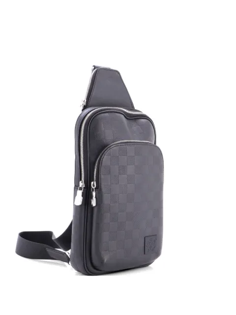 Louis Vuitton Pre-Owned Avenue Sling Bag NM Damier Infini Leather crossbody bag