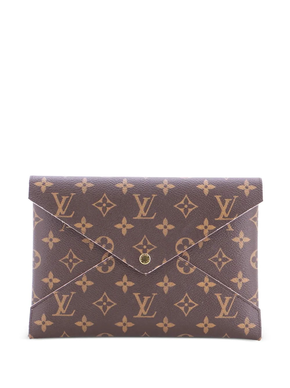 Louis Vuitton Pre-Owned Clutch Kirigami Pochette Set in tela Monogram Giant - Marrone