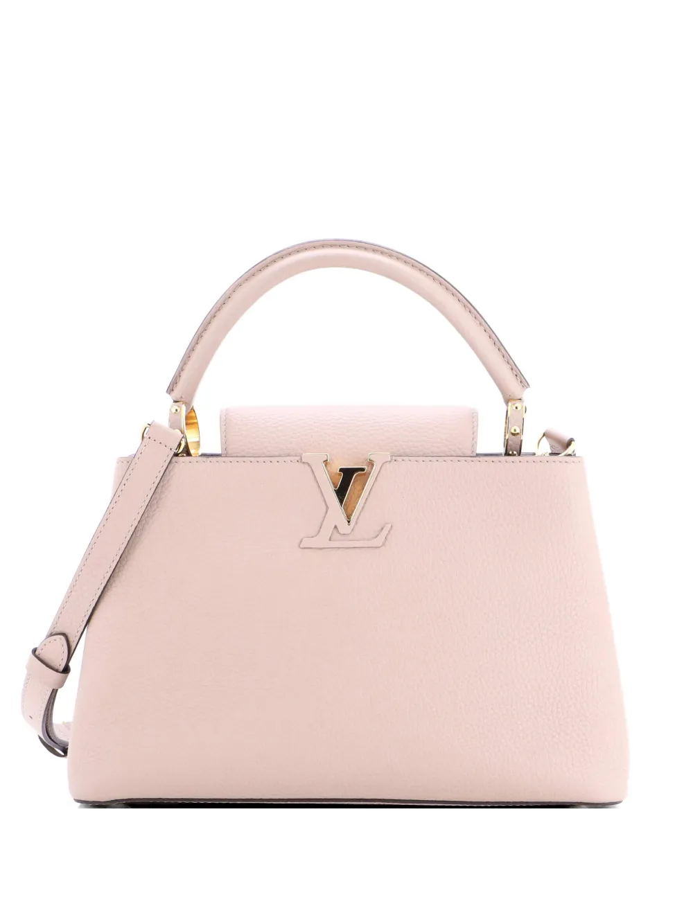 Louis Vuitton Pre-Owned Capucines Bag Leather PM satchel - Grigio