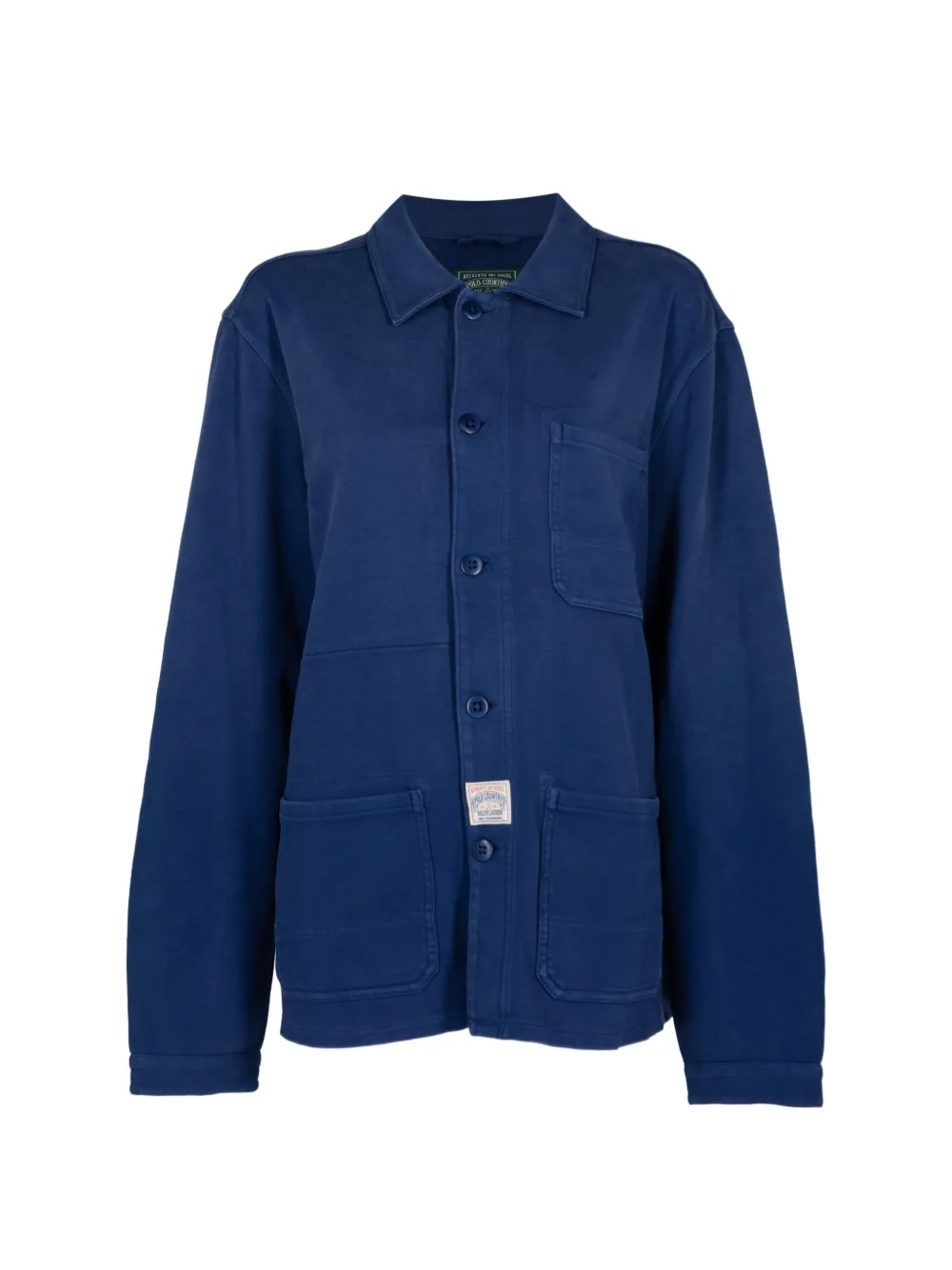 Polo Ralph Lauren patch-pocket button-up overshirt - Blue