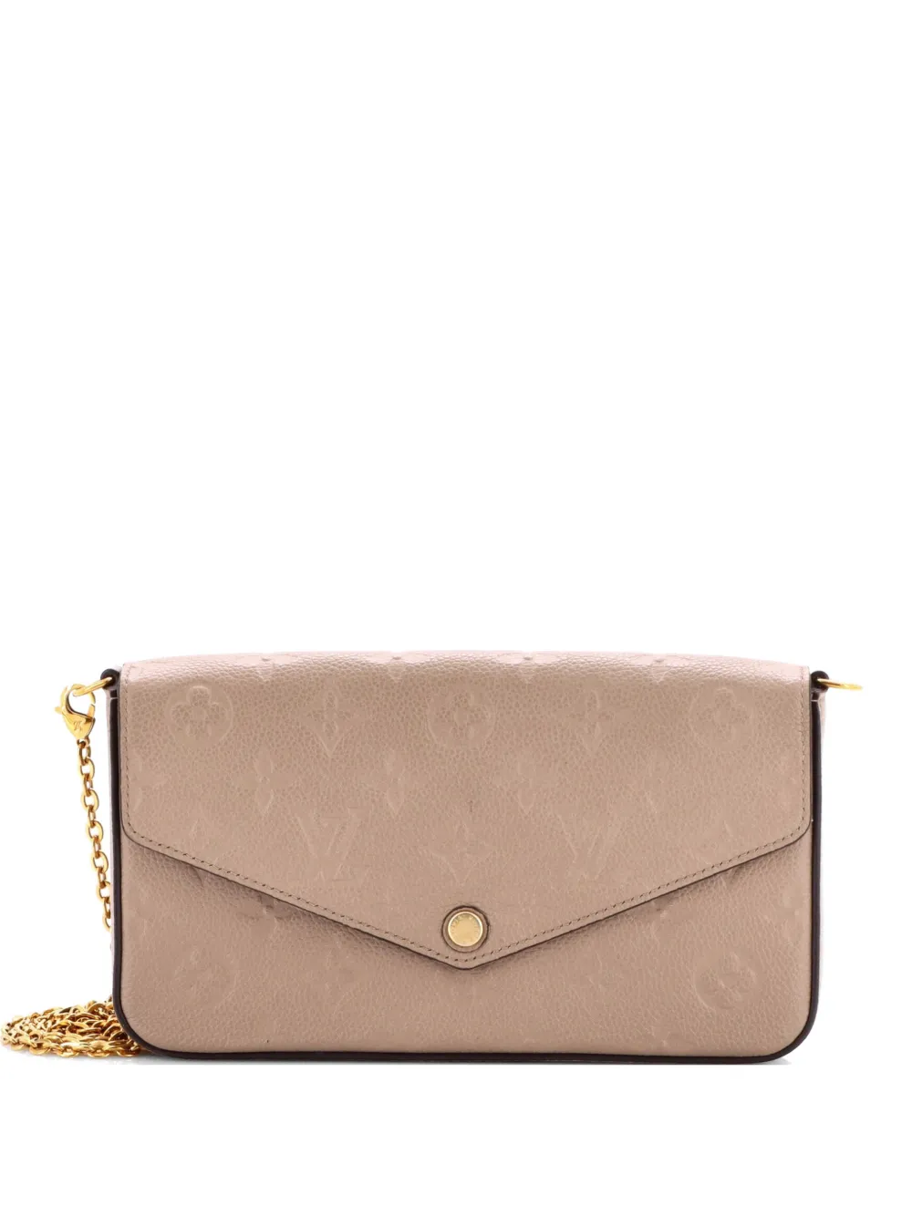 Louis Vuitton Pre-Owned Felicie Pochette Monogram Empreinte Leather crossbody bag - Toni neutri