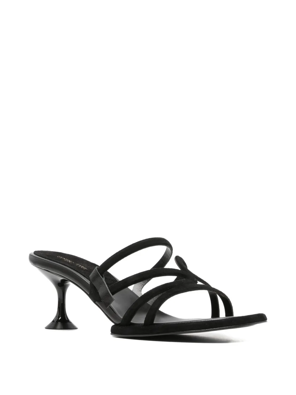 Sergio Rossi multi-strap sandals Zwart