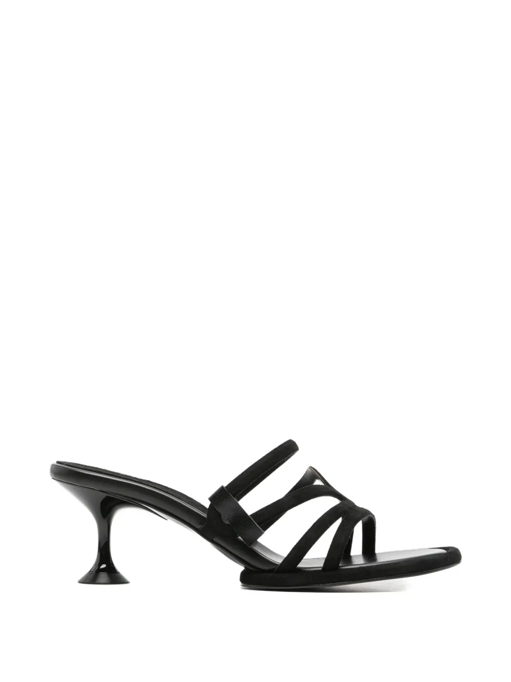 Sergio Rossi multi-strap sandals Zwart