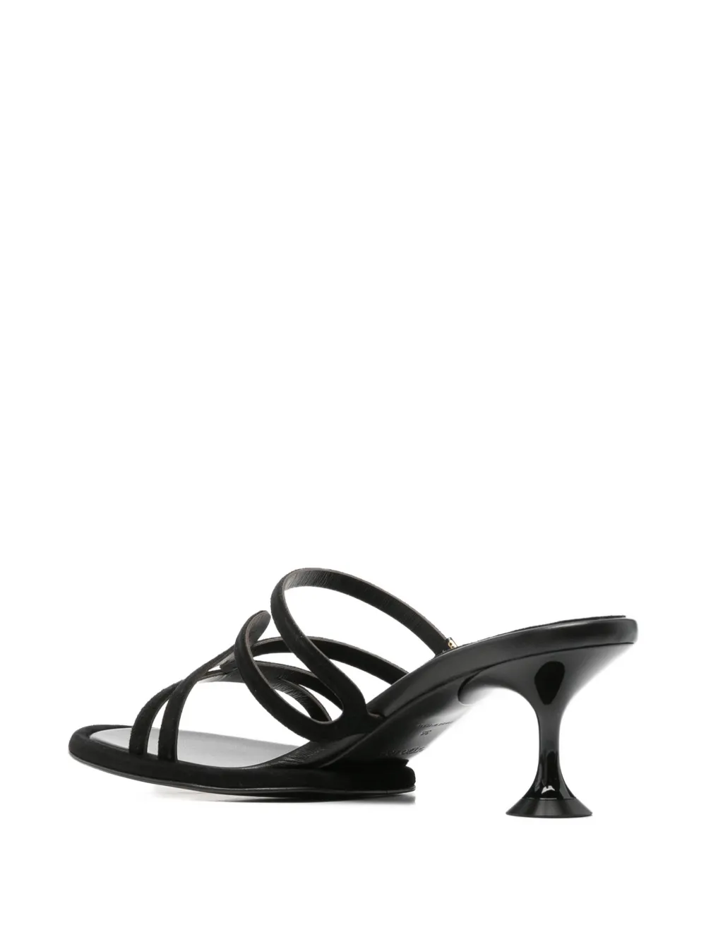 Sergio Rossi multi-strap sandals Zwart