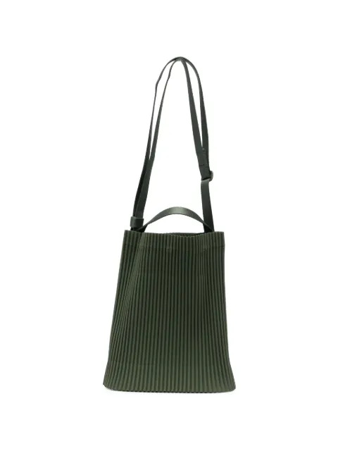 Homme Plissé Issey Miyake pleated messenger bag