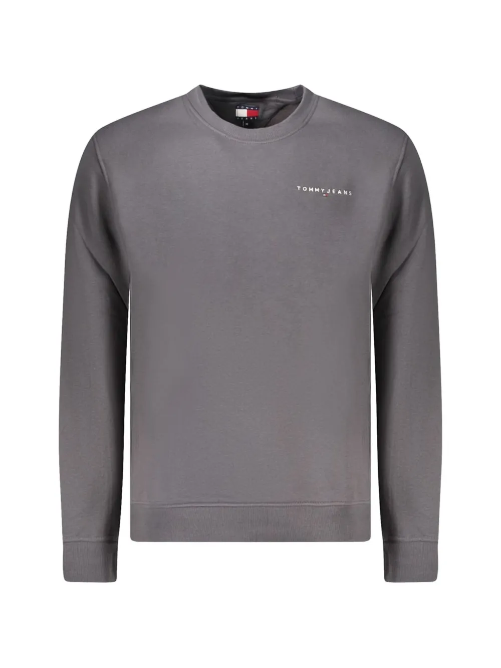 Tommy Hilfiger logo-print crew-neck sweatshirt - Grigio