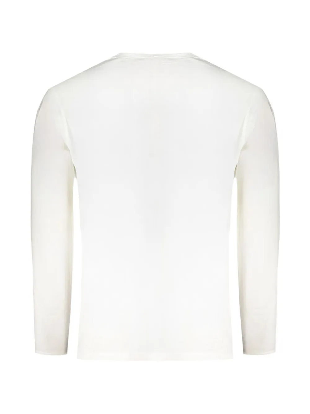 Pepe Jeans T-shirt met logoprint met lange mouwen Wit