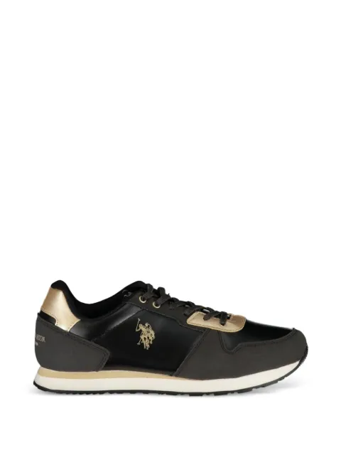 U.S. POLO ASSN. logo-print lace-up sneakers
