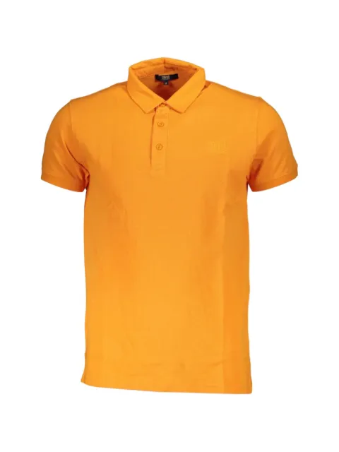 Cavalli Class embroidered-logo short-sleeve polo shirt