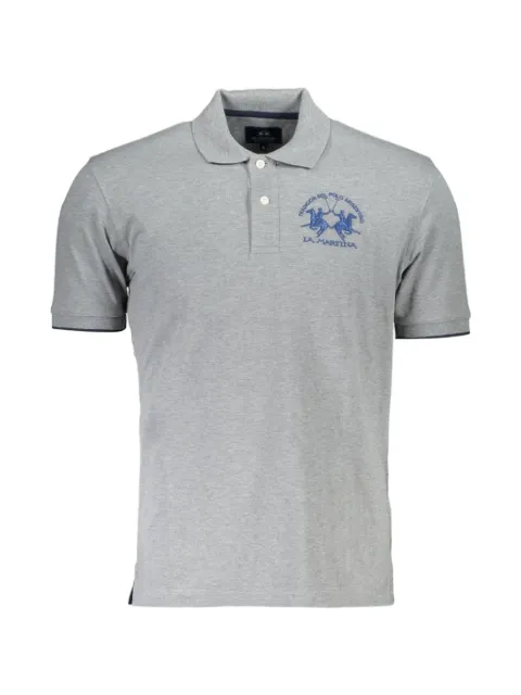 La Martina logo-embroidered polo shirt