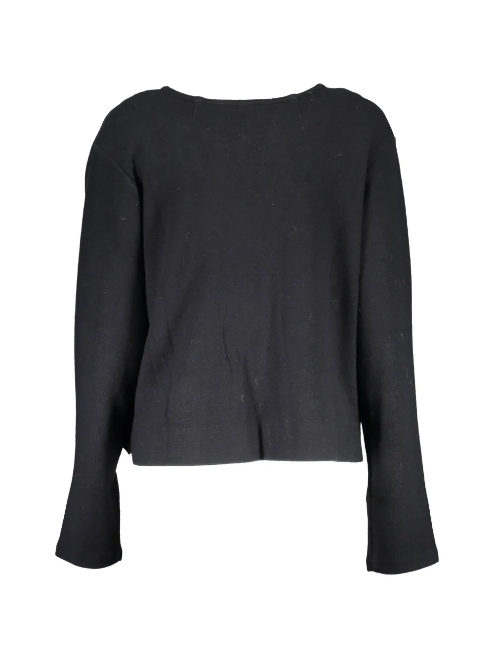 Gant Vest met V-hals Zwart