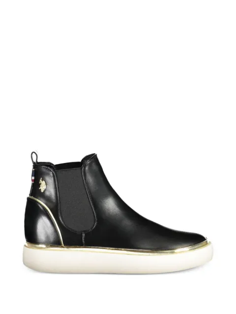 U.S. POLO ASSN. gold-tone ankle boots