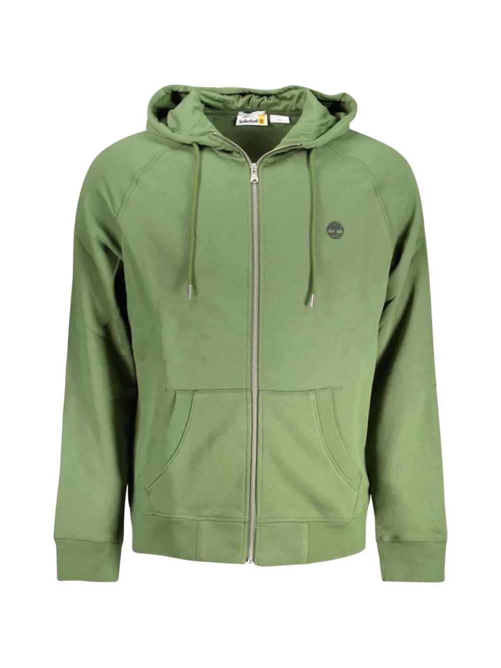 Timberland zip-up cotton hoodie - Verde