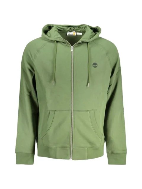 Timberland zip-up cotton hoodie