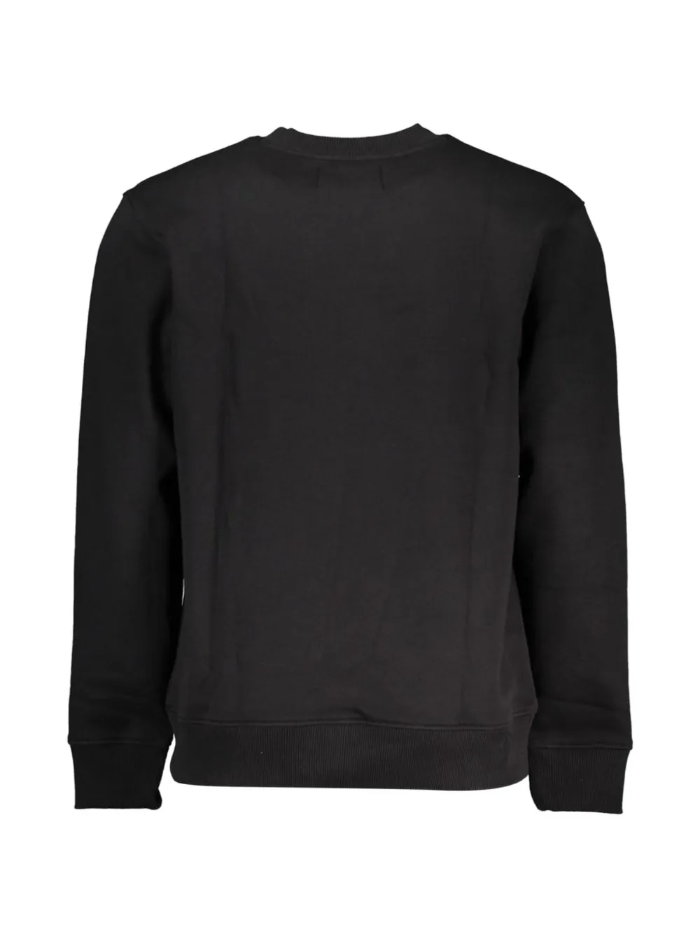 Calvin Klein Katoenen sweater met logoprint Zwart