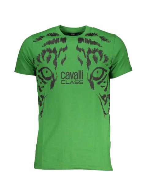 Cavalli Class logo-print T-shirt