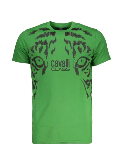 Cavalli Class logo-print T-shirt