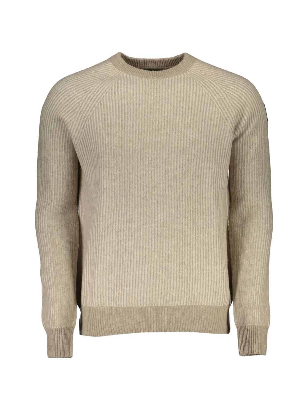 North Sails ribbed-knit merino wool sweater - Toni neutri