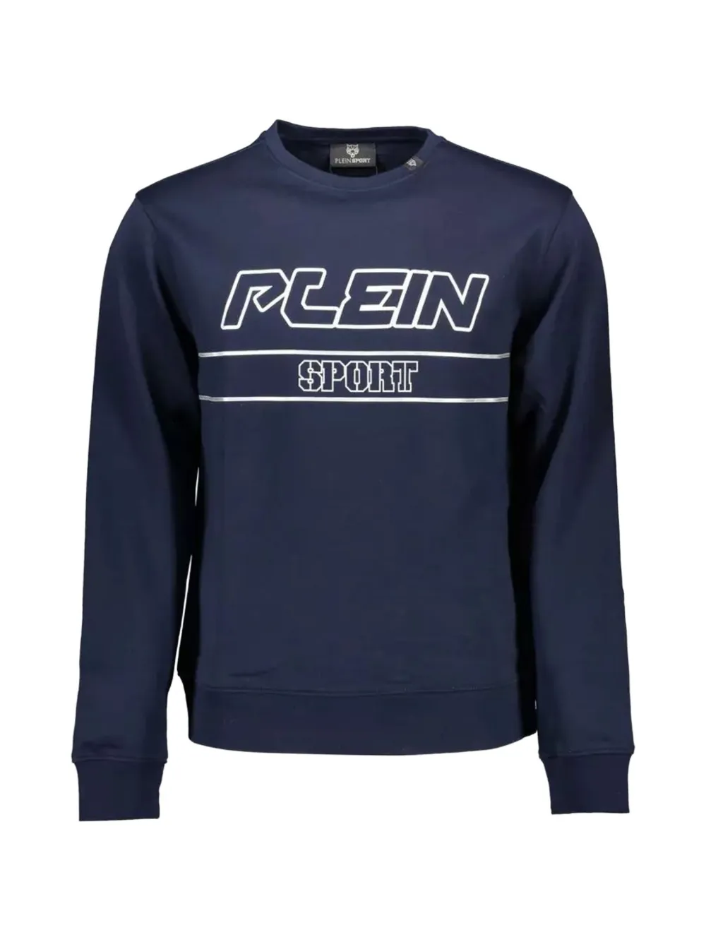 Plein Sport logo-print sweatshirt - Blu