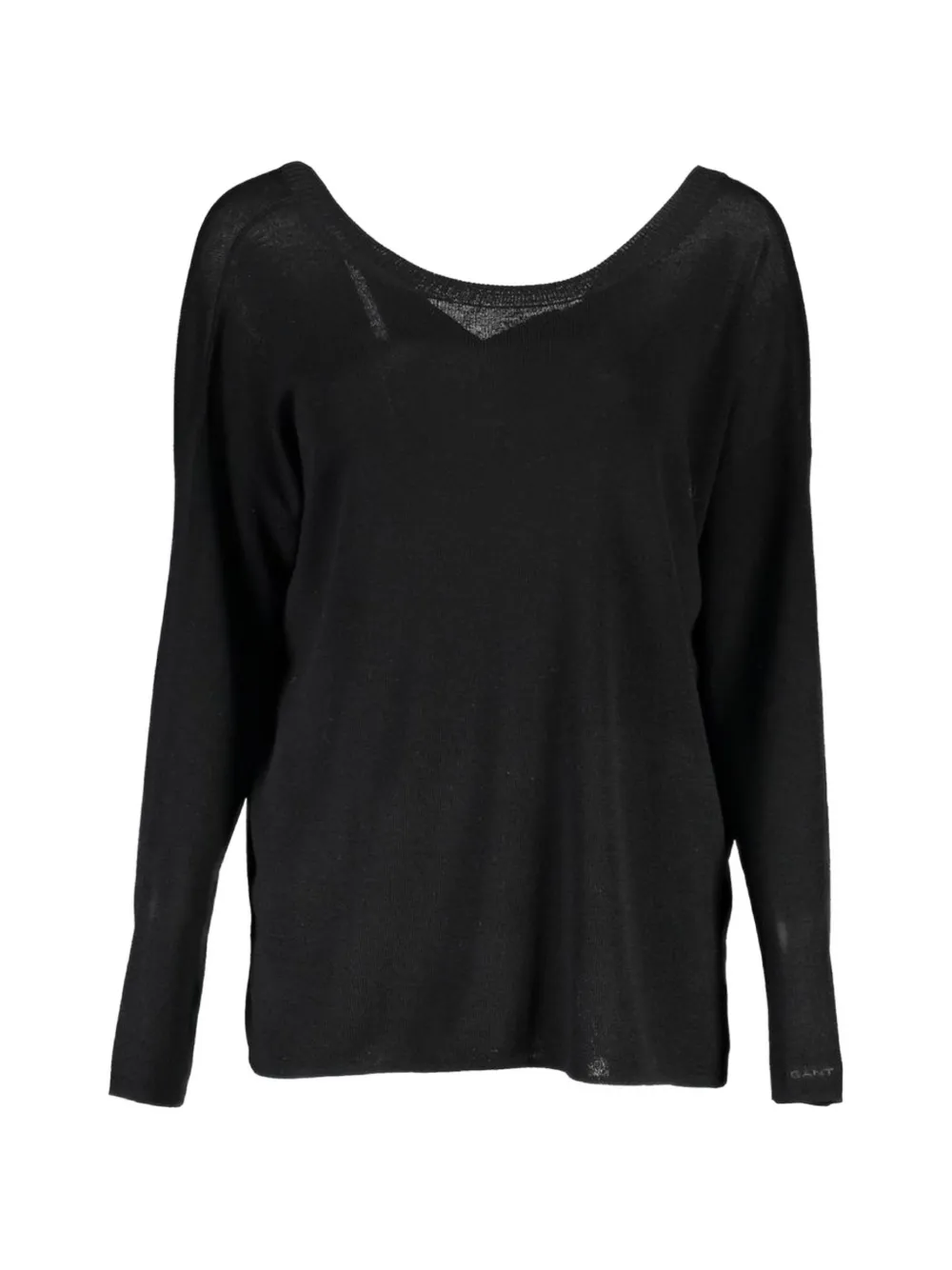 Gant Trui met boothals Zwart