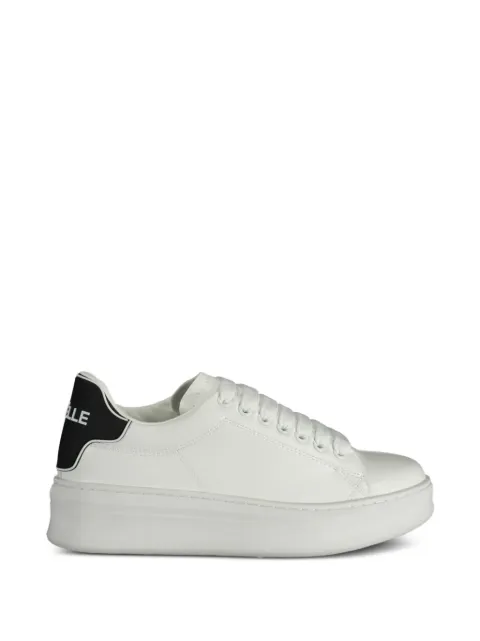 Gaelle platform leather sneakers