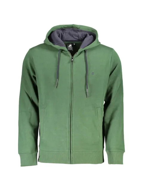 U.S. Grand embroidered zip-up hoodie