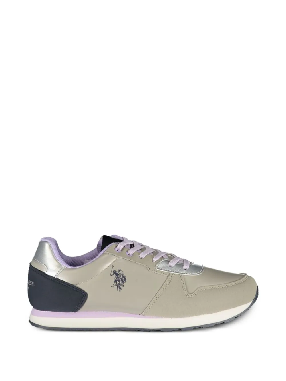U.S. POLO ASSN. Metallic sneakers Beige