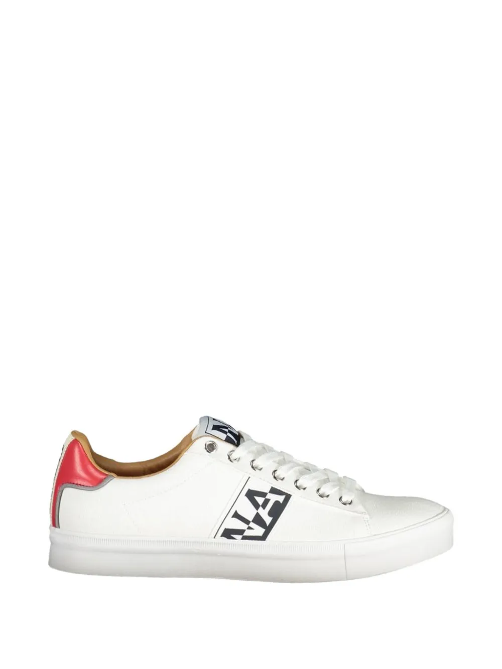 Napapijri logo-print sneakers - Bianco